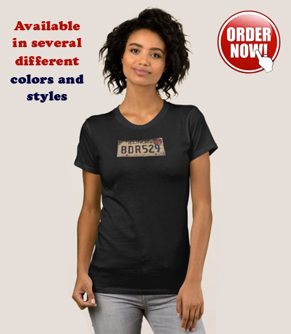 Women's distressed BDR529 shirt